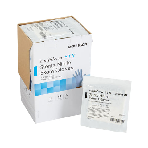 McKesson STR Nitrile Exam Gloves