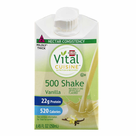 Oral Supplement Hormel Vital Cuisine 500 Shakes Liquid Carton
