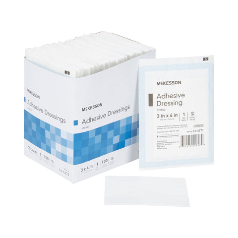McKesson White Adhesive Dressing