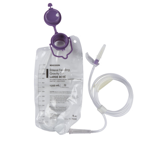 Gravity Feeding Bag Set with ENFit Connector McKesson