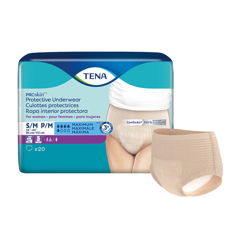 TENA ProSkin Protective Incontinence Pull-Up Underwear for Women