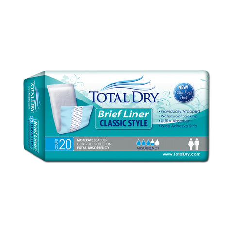 Secure Personal Care Products Classic Style Brief Liners