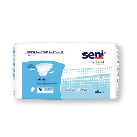 Seni Classic Plus Brief Adult Diapers