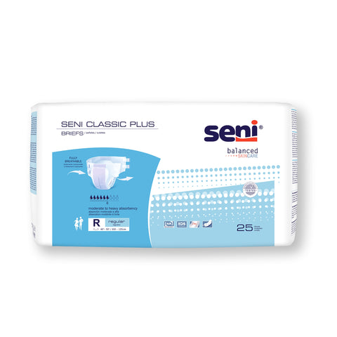 Seni Classic Plus Brief Adult Diapers