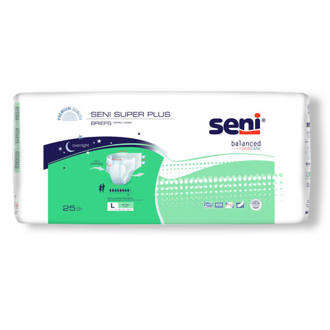 Seni® Super Plus Overnight Heavy to Severe Absorbency Incontinence Brief