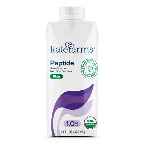 Oral Supplement Kate Farms Peptide 1.0 Liquid Carton