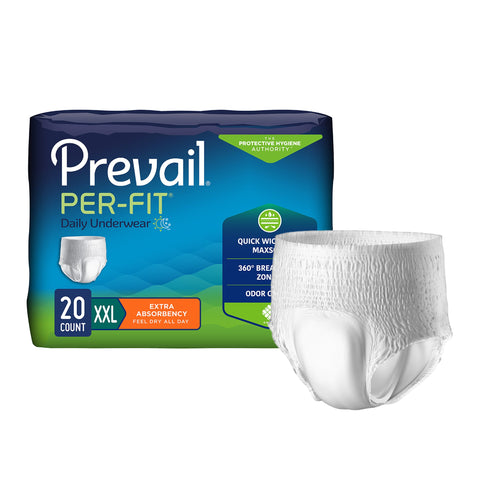Prevail Per-Fit Daily Adult Incontinence Protective Pull-Up Underwear