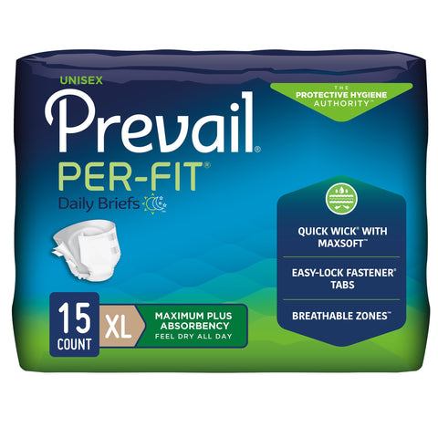 Prevail Per-Fit Maximum Incontinence Brief