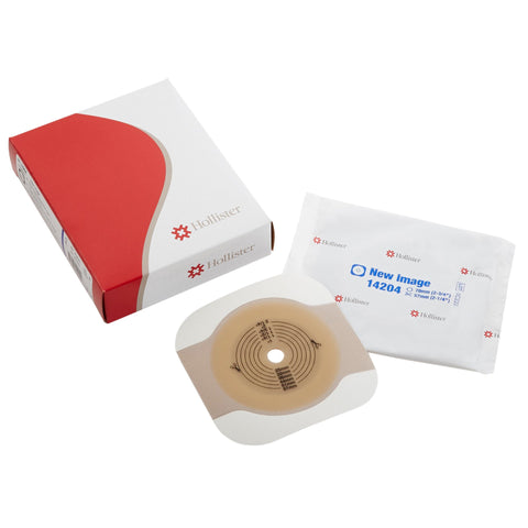 New Image Flextend Colostomy Barrier, Trim to Fit, Floating Flange, FlexWear Adhesion