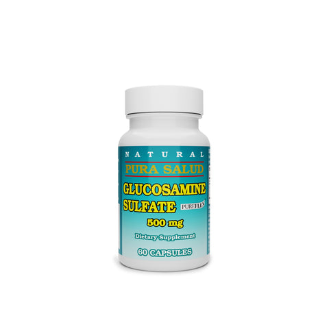 Joint Health Supplement Pura Salud Glucosamine HCI 500 mg Strength Capsule
