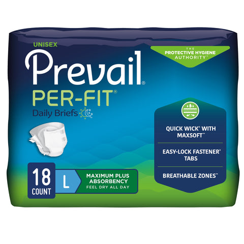 Prevail Per-Fit Maximum Incontinence Brief