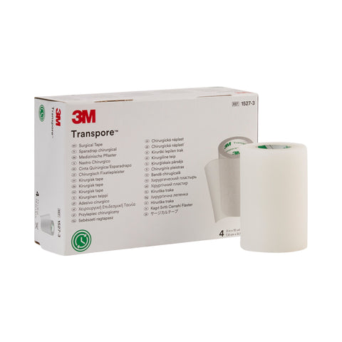 3M Transpore Water Resistant Plastic Medical Tape