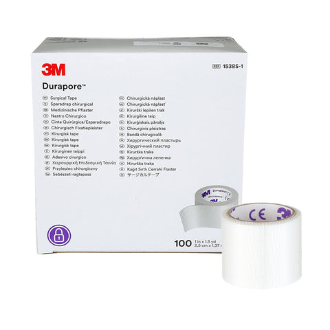 3M Durapore Silk-Like Cloth Medical Tape