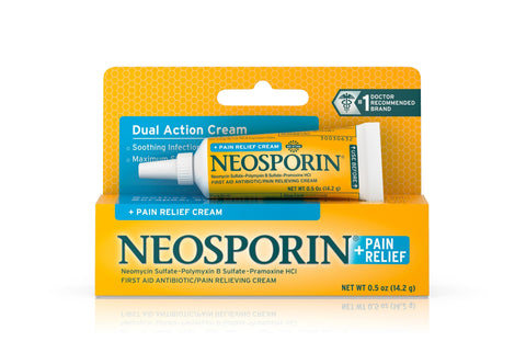 Neosporin + Pain Relief Cream