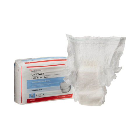 Simplicity Extra Pull-Up Underwear, Moderate