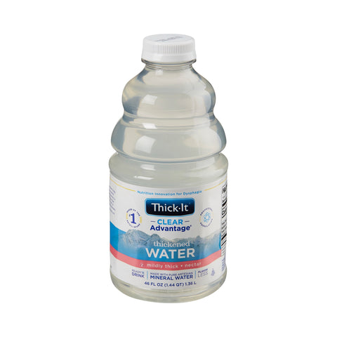 Thickened Water Thick-It Clear Advantage Bottle Unflavored Liquid IDDSI Level 2 Mildly Thick