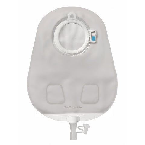 Two-Piece Drainable Ostomy Pouch with Anti-Reflux Valves and Water-Resistant Textile