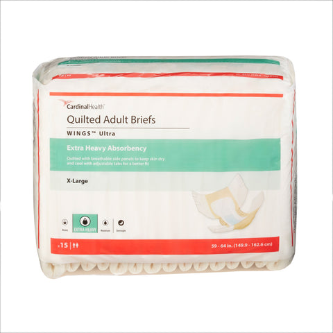 Cardinal Wings Quilted Adult Diapers with Tabs
