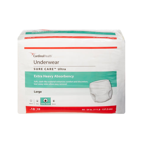 Cardinal Health Sure Care Ultra Pull-Up Underwear