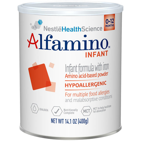 Alfamino® Powder Amino Acid Based Infant Formula with Iron, can
