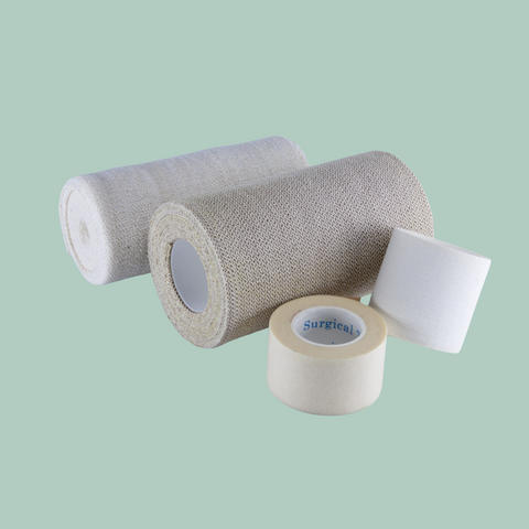 Tape, Gauze, Bandages, and Dressings