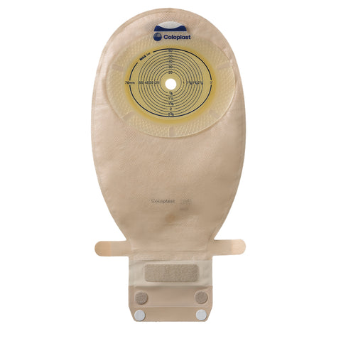 SenSura One-Piece Extended Wear Ostomy Pouch, Drainable, Opaque, Flat Barrier, NonSterile