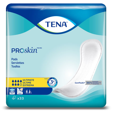 TenaÂ® ProSkinâ„¢ Ultimate Incontinence Pads