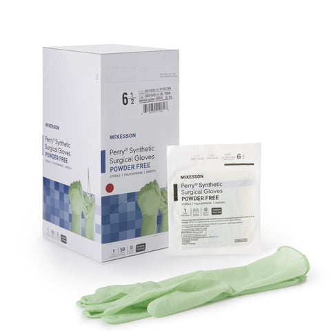 McKesson Perry Synthetic Surgical Gloves, Powder-Free