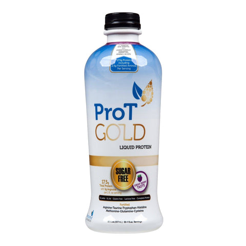 Oral Supplement ProT Gold Liquid Bottle