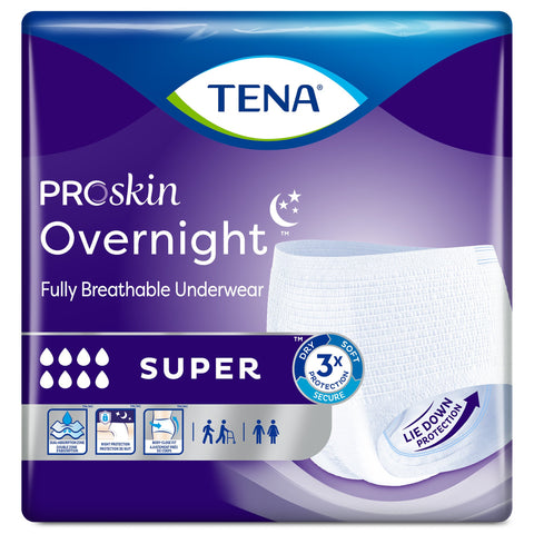 Tena ProSkin Overnight‚ Super Fully Breathable Underwear
