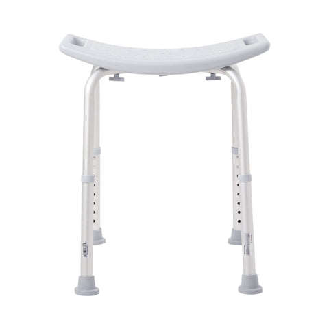 McKesson Aluminum Bath Bench Without Backrest, Gray