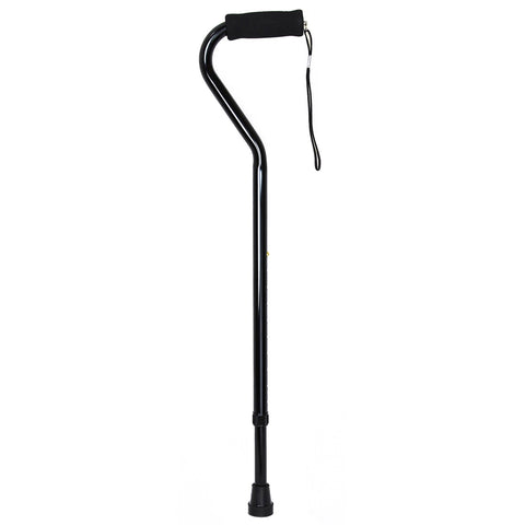 McKesson Black Aluminum Offset Cane