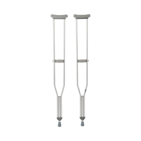 McKesson Underarm Crutches for Adults 5'10" â€“ 6'6"