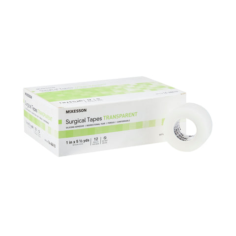 McKesson Silicone Medical Tape, Transparent