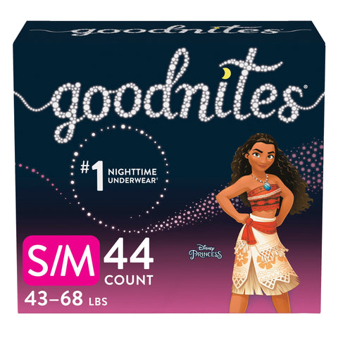 GoodNites NightTime Underwear for Girls