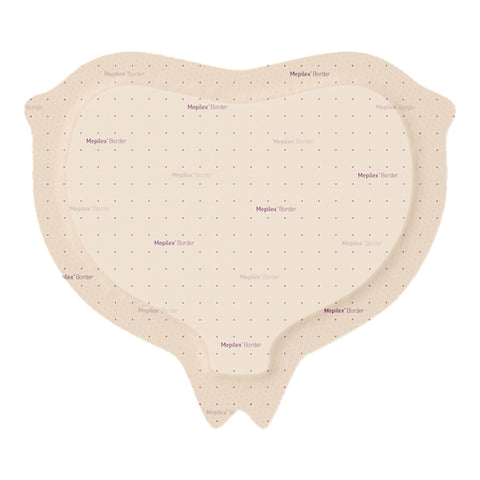 Molnlycke Mepilex Border Sacrum Foam Dressing