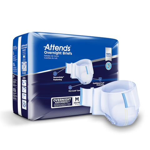 Attends Overnight Adult Incontinence Briefs