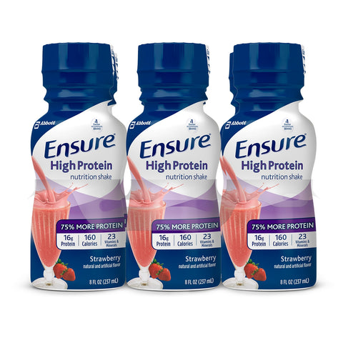 Ensure® Strawberry High Protein Nutrition Shake