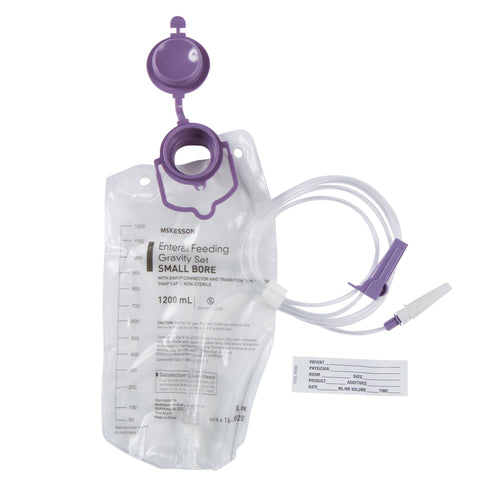 Gravity Feeding Bag Set with ENFit Connector McKesson
