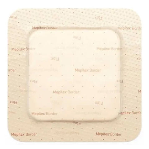 Molnlycke Mepilex Border Flex Self-Adherent Soft Silicone Foam Dressing