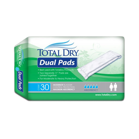Secure Personal Care Products Dual Pads Incontinence Liner