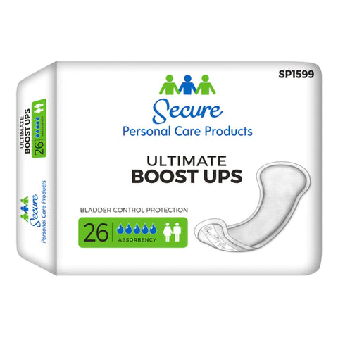 TotalDry‚ Ultimate Boost Ups Absorbency Incontinence Booster Pad, 16.5-Inches