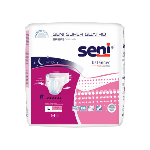 Seni Super Quatro Severe Absorbency Incontinence Brief