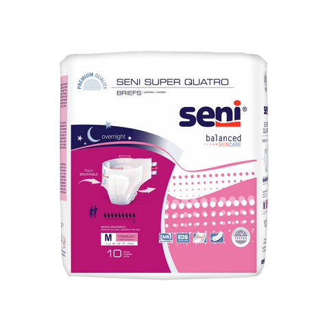 Seni Super Quatro Severe Absorbency Incontinence Brief
