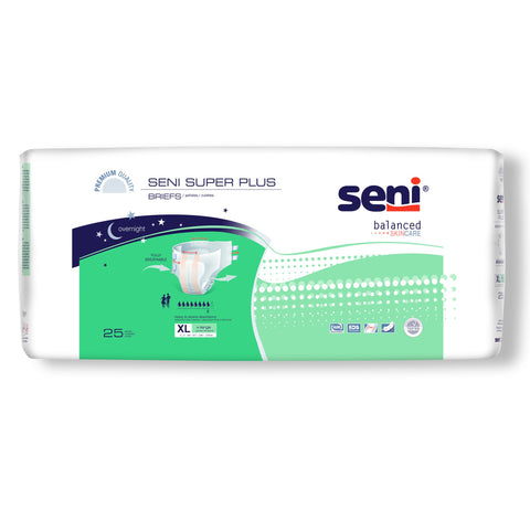 Seni® Super Plus Overnight Heavy Absorbency Incontinence Brief
