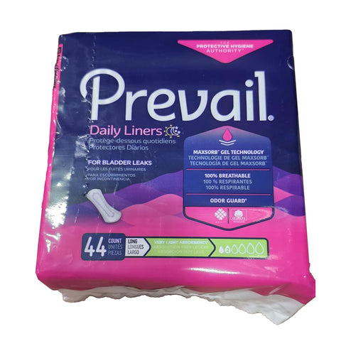 Prevail Daily Pads for Bladder Leaks