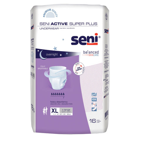 Seni Active Super Plus Overnight Heavy Absorbent Underwear