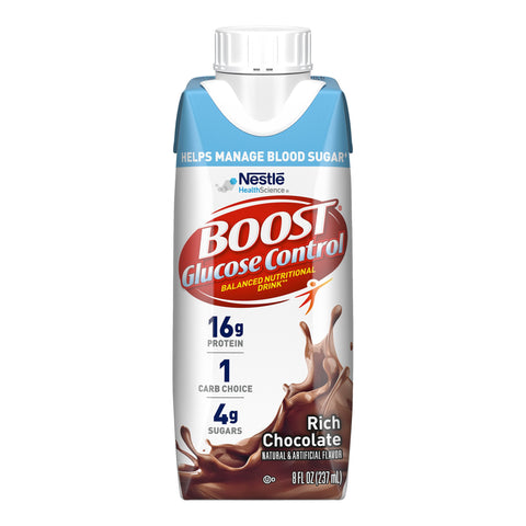 Oral Supplement Boost Glucose Control Liquid Carton