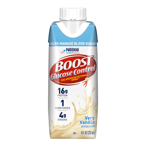 Oral Supplement Boost Glucose Control Liquid Carton