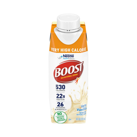 Boost® Very High Calorie Vanilla Nutritional Drink, carton